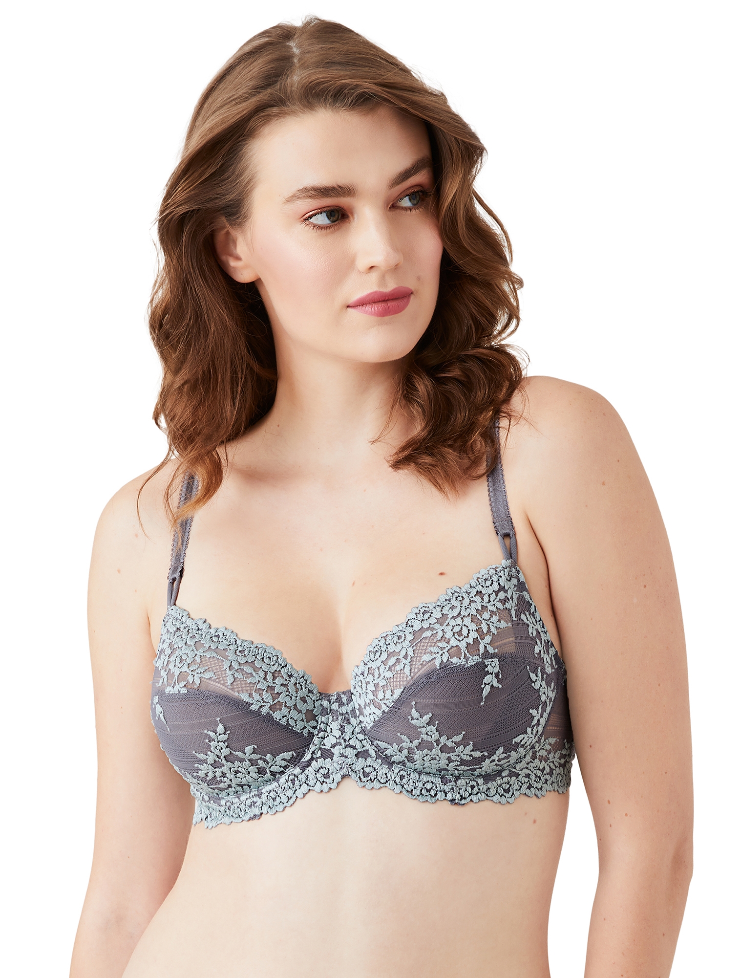 Wacoal Ultimate Side Smoother UW Bra Lilac Grey – Victoria's Attic