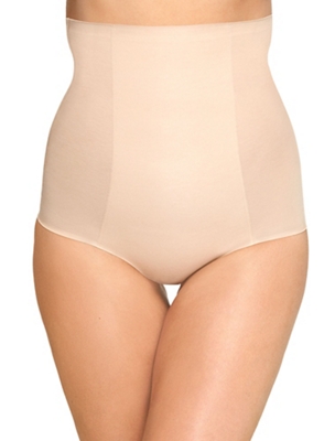 Beyond Naked Cotton Blend Shaping Hi-Waist Brief