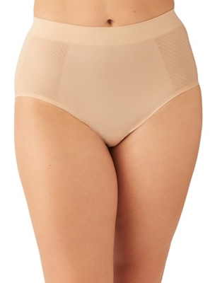 Beyond Naked Cotton Blend Shaping Hi-Waist Brief