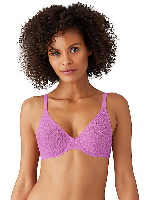 Halo Lace Underwire Bra - Shallow Top/Full Bottom - 851205