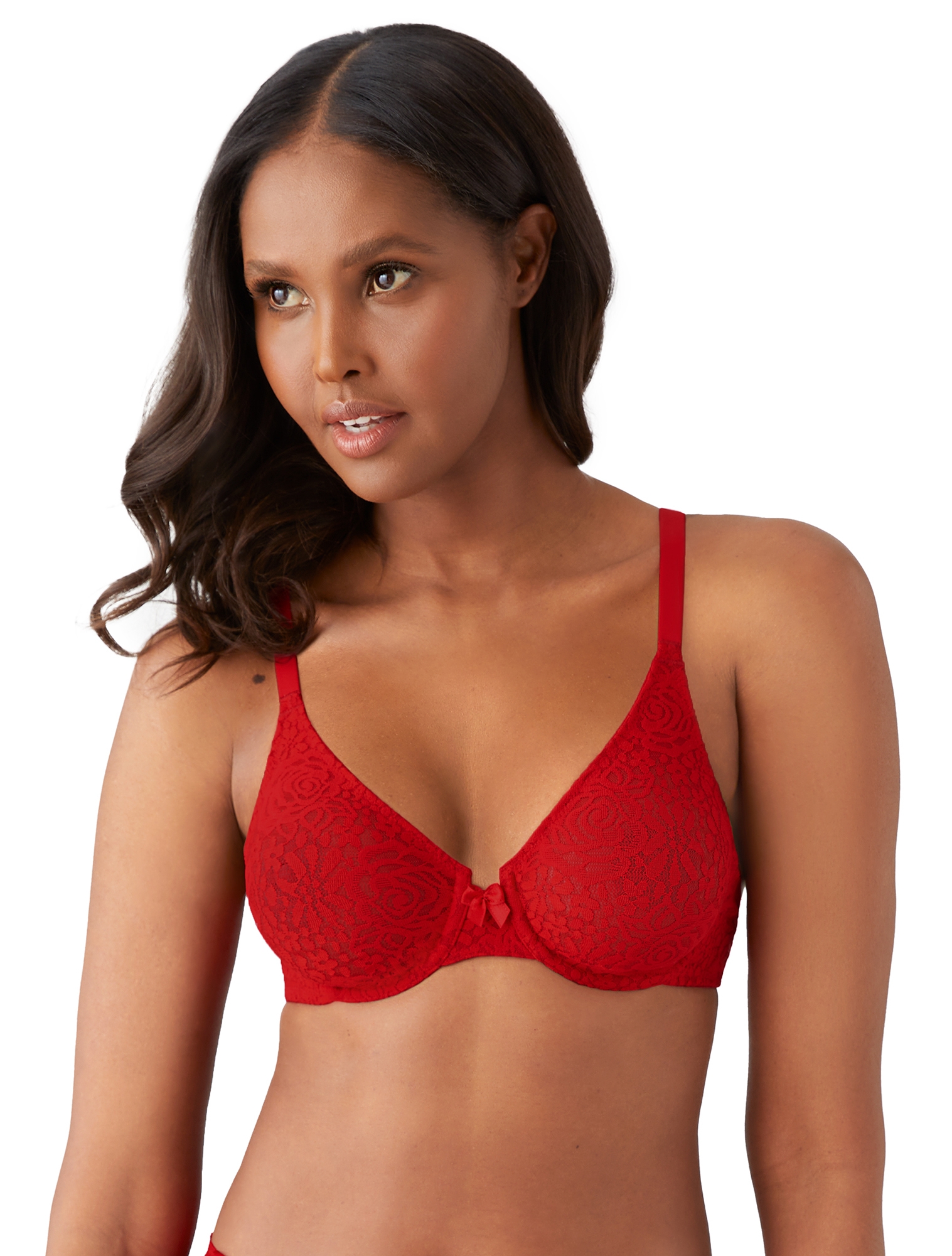 Wacoal Halo Lace Underwire Bra, Up to G Cup! Style # 851205