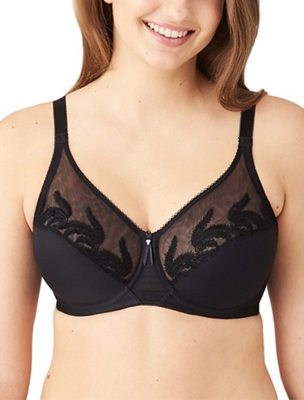 Feather Embroidery Underwire Bra Wacoal 