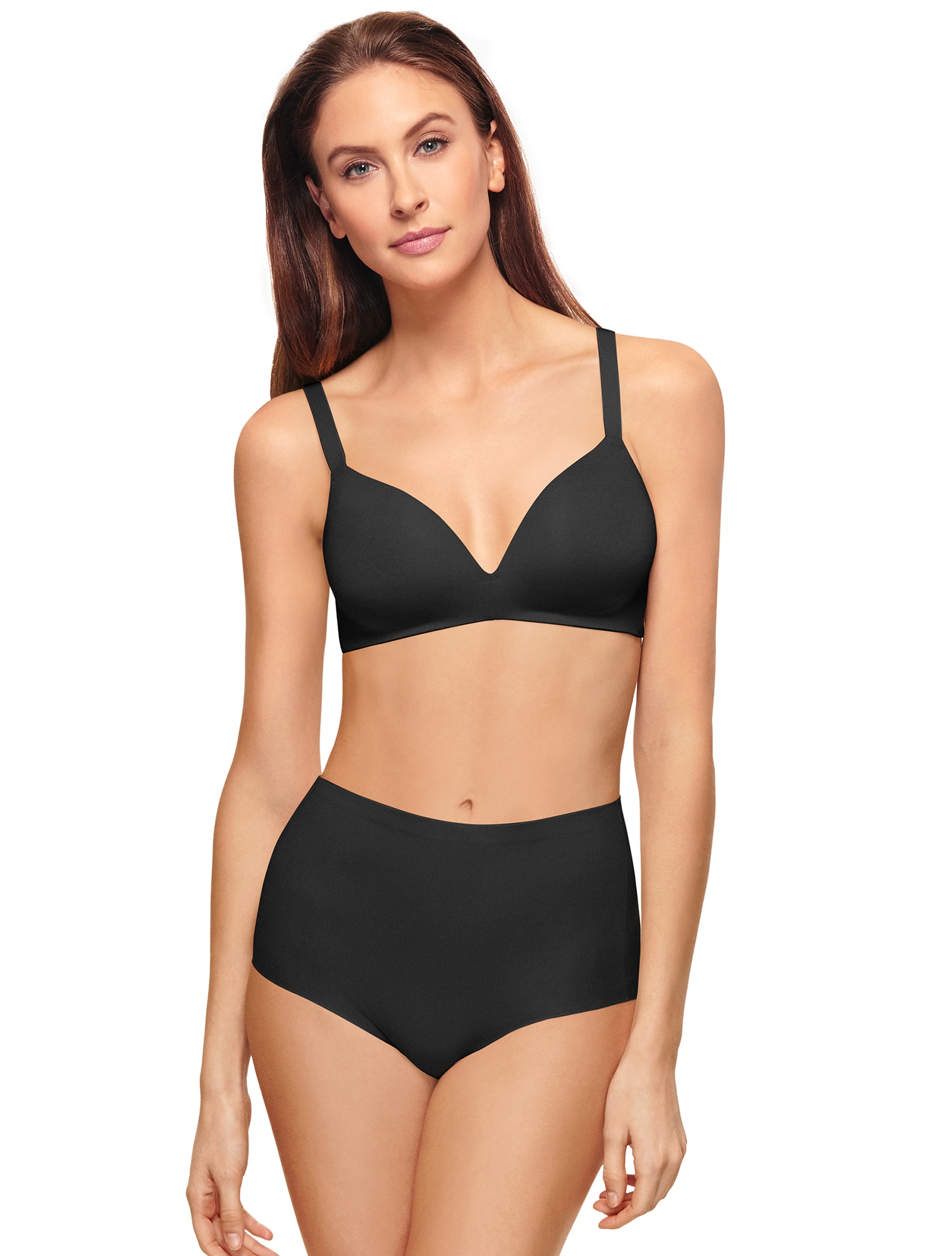 Wacoal Ultimate Side Smoother Wire Black Contour Bra L24421 Size 40D for  sale online