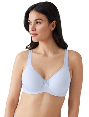 Buy Wacoal Single Layered Wired Full Coverage Minimiser Bra - Crystal Pink  at Rs.1710 online