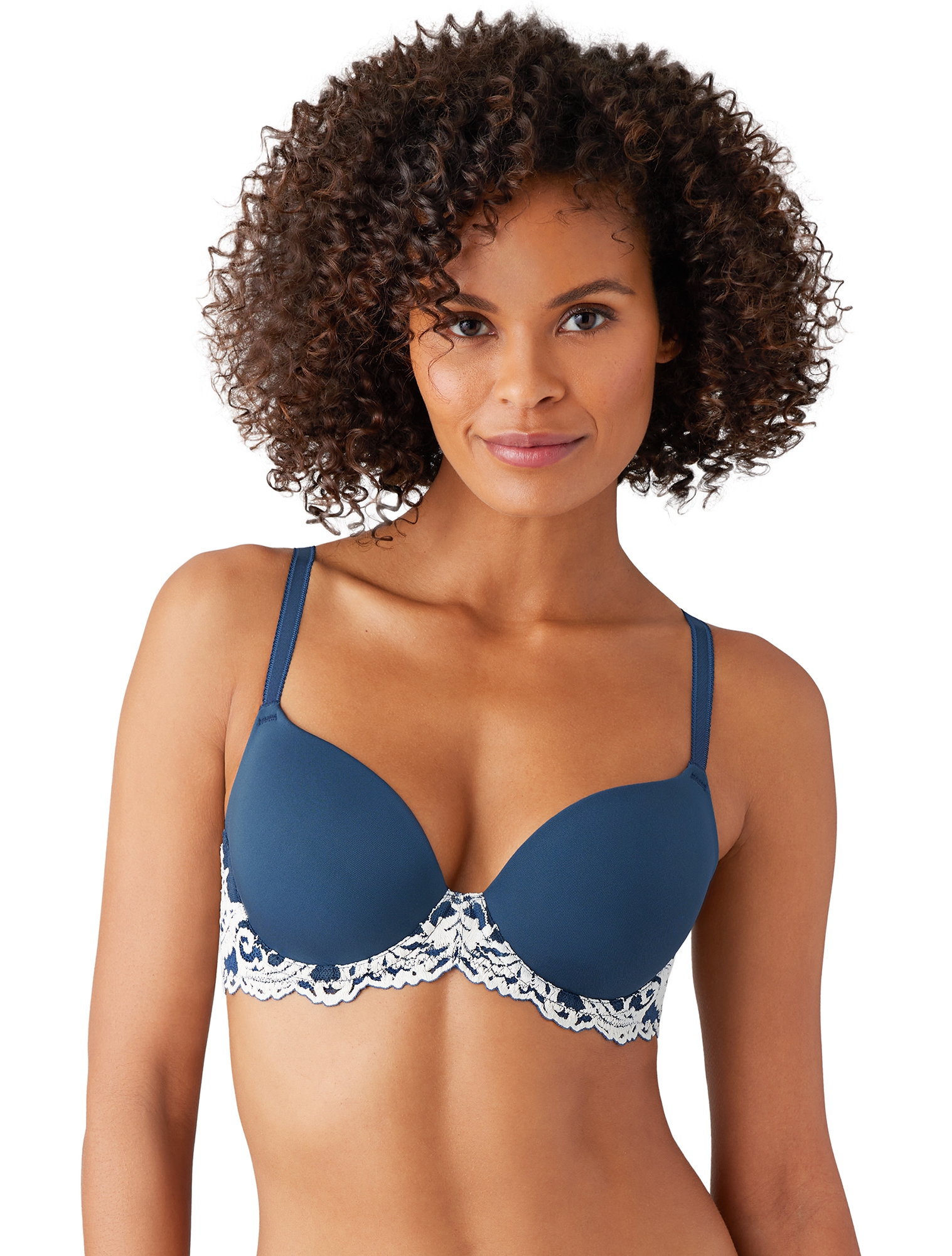 Wacoal 2点セット Vivid Attraction Bralette: White – Wacoal