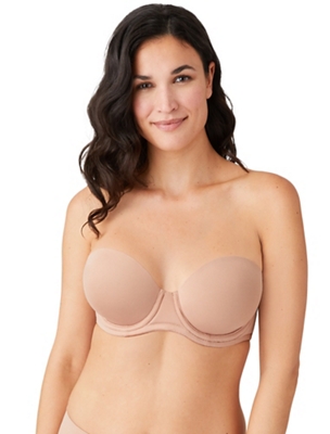 Halo Lace Strapless Underwire Bra