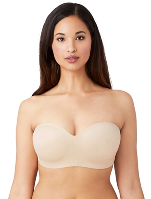 Halo Lace Strapless Underwire Bra