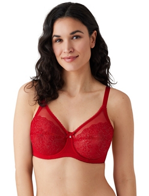 Retro Chic Full Figure Underwire Bra - Plus Size Bras - 855186