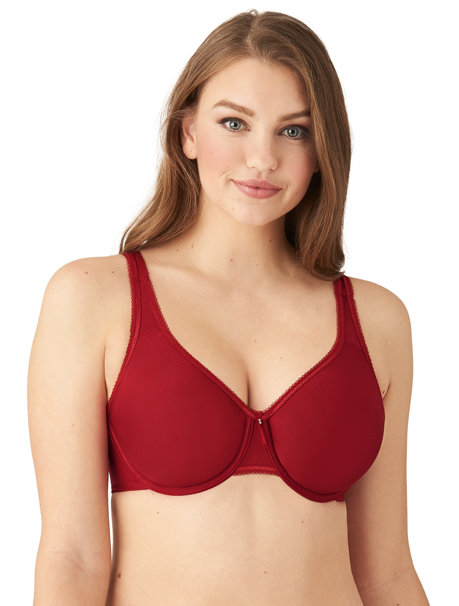 Wacoal Basic Beauty Spacer Underwire T-Shirt Bra 853192, Seamless Cups, 30  Band