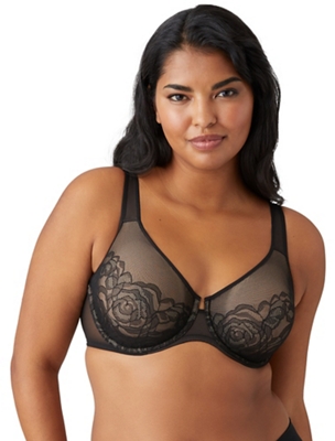 Shop Full Figure Lace Bra: Stark Beauty Underwire Bra