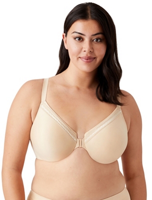 Wacoal Curve Diva Push Up Bra for Big Cup Girls Model WB7540 Black (BL)