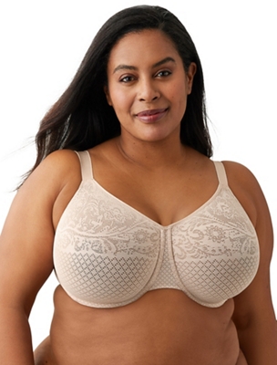 Visual Effects Minimizer Bra - Plus Size Bras - 857210