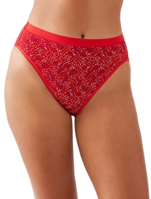 Understated Cotton Hi-Cut - Holiday Lingerie - 879362
