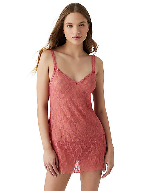 Lace Kiss Chemise - Pink - 914282