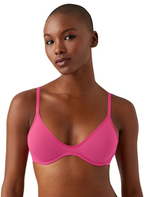 1pc Traditional Underwire Bra With Single Hook-&-eye Closure At Back,  Anti-light & Sweat Absorbing & Breathable, Making You Comfortable All Day