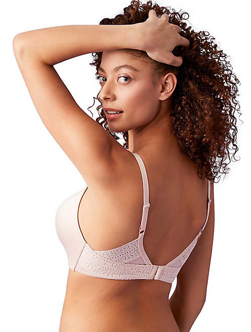 Future Foundation Wire Free T-Shirt Bra with Lace - 32D - 952253