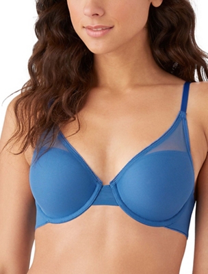 Cotton To A Tee Plunge Underwire Bra | b.tempt'd by Wacoal