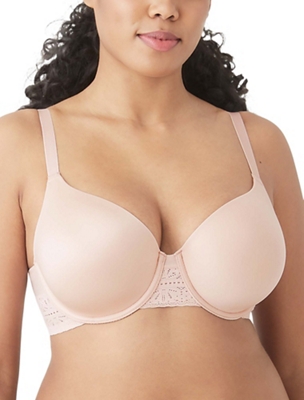 Future Foundation T-Shirt Bra with Lace - Outfit Solutions - 953253