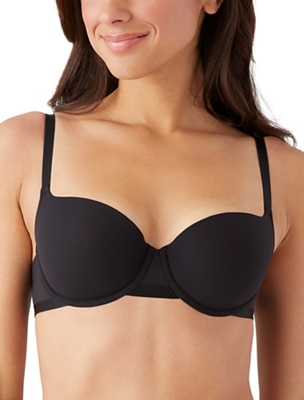 b.tempt'd by Wacoal Women's Tied in Dots Contour bra, grapewine, 32D at   Women's Clothing store