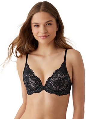 b.tempt'd Women's Ciao Bella Balconette Bra, Abyss, 32D : :  Fashion