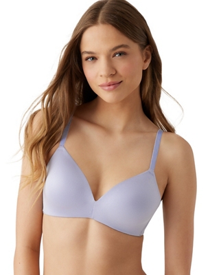 B.tempt'd By Wacoal Future Foundations Wire-free Lace T-shirt Bra In Dawn  Pink