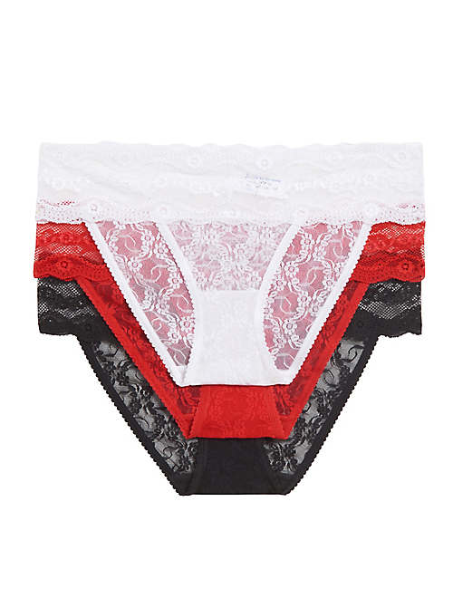 Lace Kiss Bikini Panty Pack - Panties New Arrivals - 970682
