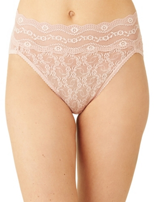 Lace Kiss Hi-Leg - Pink - 978382