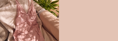 B.tempt'd Damen Unterhemdchen – Geripptes Chemise Mit Spitze, Durchscheinend, Verstellbare Träger