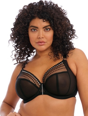 Elomi Matilda Underwire Plunge Bra - Lace - EL8900