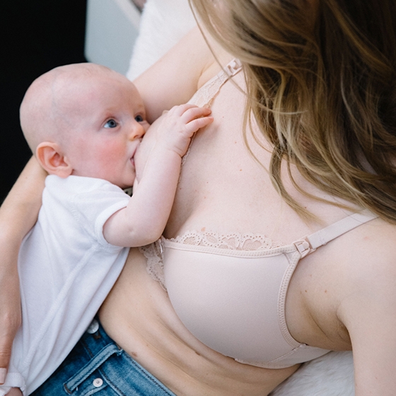 Cotton Nursing Bra Breathable Breastfeeding Bras for Women Maternity B –  Newmom Store