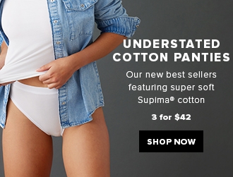 Understated Cotton Panties