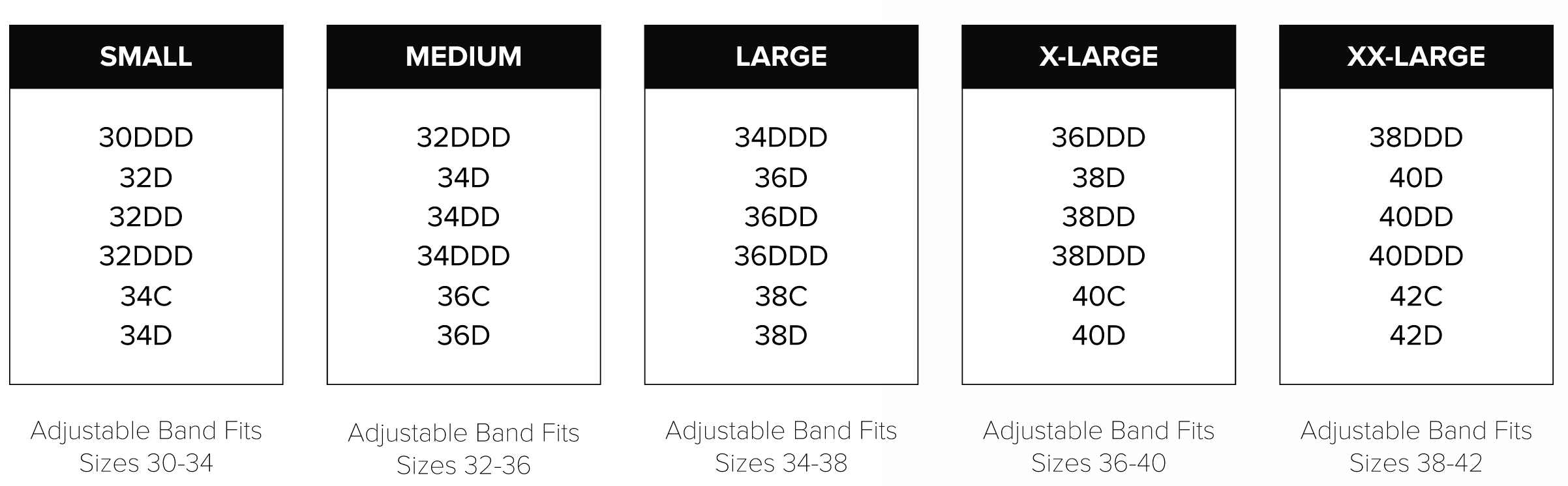 Fit Guides